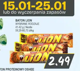 Słoneczko Baton Lion oferta