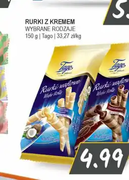 Słoneczko Rurki z kremem Tago oferta