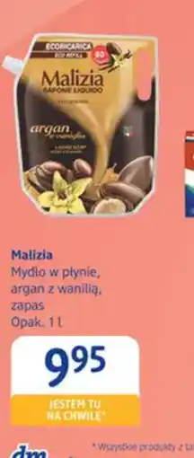 dm drogerie markt Malizia mydło w płynie oferta