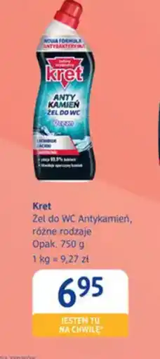 dm drogerie markt Kret Zel do WC Antykamień oferta