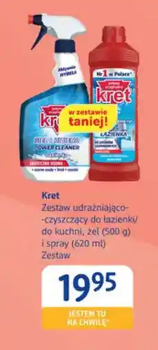 dm drogerie markt Kret zestaw udrażniający oferta