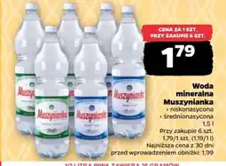 Netto Woda mineralna Muszynianka oferta