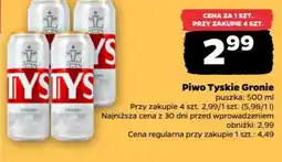 Netto Piwo Tyskie Gronie oferta