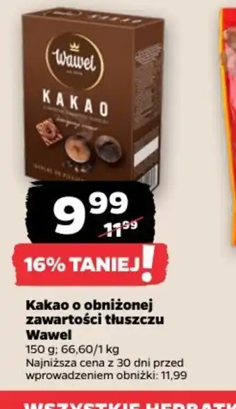 Netto Kakao Wawel oferta