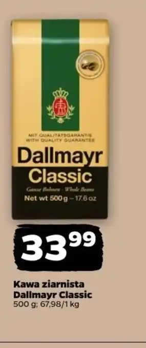 Kawa ziarnista Dallmayr Classic