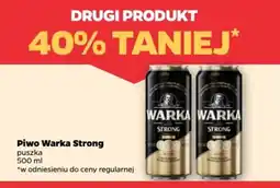 Netto Piwo Warka Strong oferta
