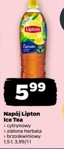 Netto Lipton Napój Ice Tea oferta
