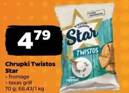 Netto Chrupki Twistos Star oferta