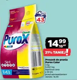 Netto Proszek do prania Purox Color oferta