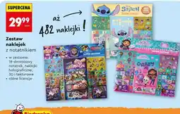 Biedronka Zestaw naklejek z notatnikiem oferta