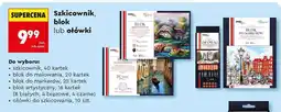Biedronka Szkicownik, blok lub ołówki oferta
