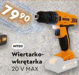 Biedronka Wiertarko-wkrętarka 20 V MAX oferta