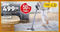 Biedronka Odkurzacz pionowy bezprzewodowy GSC60 oferta