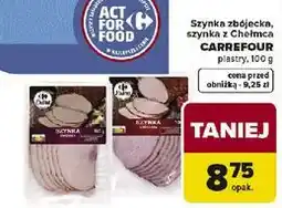 Carrefour Szynka zbójecka, szynka z Chełmca CARREFOUR oferta