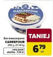 Carrefour Ser mascarpone CARREFOUR oferta
