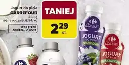 Carrefour Jogurt do picia CARREFOUR oferta