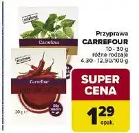 Carrefour Przyprawa CARREFOUR różne rodzaje oferta