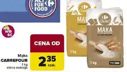 Carrefour Mąka CARREFOUR 1 kg różne rodzaje oferta