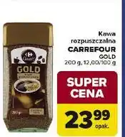 Carrefour Kawa rozpuszczalna Carrefour Gold oferta