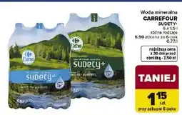 Carrefour Woda mineralna CARREFOUR SUDETY oferta