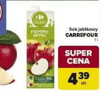Carrefour Sok jabłkowy CARREFOUR oferta