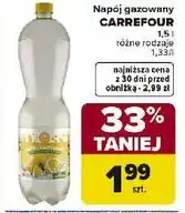 Carrefour Napój gazowany CARREFOUR oferta