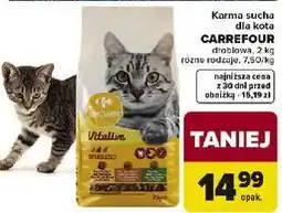 Carrefour Karma sucha dla kota CARREFOUR oferta