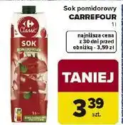 Carrefour Sok pomidorowy CARREFOUR oferta