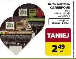 Carrefour Gama pasztetów CARREFOUR oferta