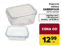 Carrefour Pojemnik szklany CARREFOUR oferta
