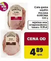 Carrefour Cała gama wędlin POLSKA GOŚCINA oferta