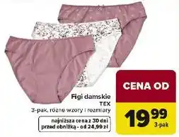 Carrefour Figi damskie TEX oferta