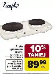 Carrefour Płyta grzewcza SMPL SPH30S24 oferta