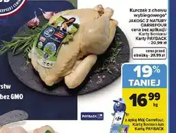 Carrefour Kurczak z chowu wybiegowego JAKOŚĆ Z NATURY CARREFOUR oferta