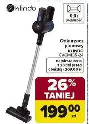 Carrefour Odkurzacz pionowy KLINDO KVCM1513-24 oferta