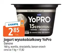 E.Leclerc Jogurt proteinowy banan-orzech Danone Yopro oferta
