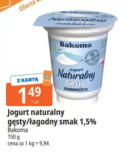 E.Leclerc Jogurt naturalny łagodny smak Bakoma Naturalny oferta