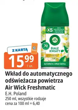 E.Leclerc Wkład białe kwiaty Air Wick Freshmatic oferta