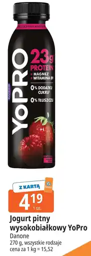 E.Leclerc Jogurt truskawka-malina Danone Yopro oferta