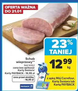 Carrefour Market Schab wieprzowy oferta