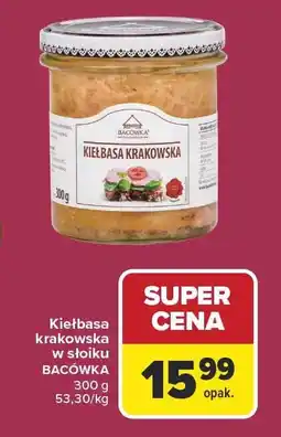 Carrefour Market Kiełbasa wiejska z Proszówek oferta