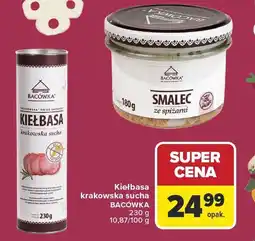 Carrefour Smalec ze skwarkami i śliwką BACÓWKA oferta