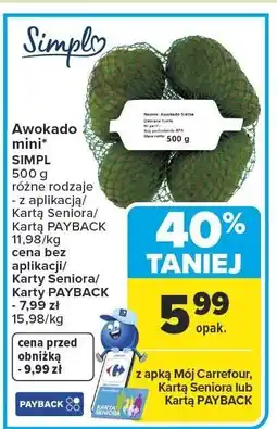 Carrefour Market Awokado mini SIMPL oferta