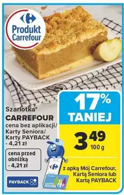 Carrefour Market Szarlotka CARREFOUR oferta
