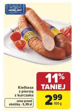 Carrefour Market Kiełbasa wiejska z Proszówek oferta