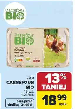 Carrefour Market Jaja CARREFOUR BIO 15 szt oferta