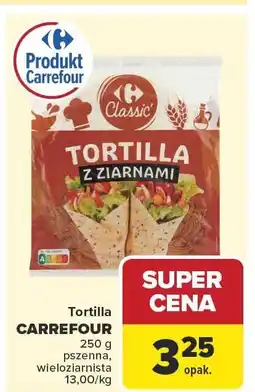 Carrefour Market Tortilla CARREFOUR 250 g pszenga, wieloziarnista oferta