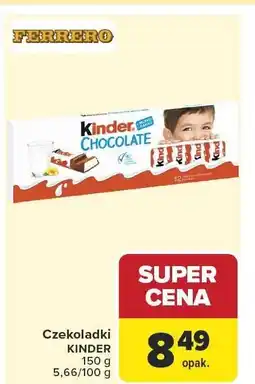 Carrefour Czekoladki Kinder oferta