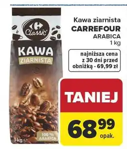 Carrefour Market Kawa ziarnista CARREFOUR ARABICA oferta