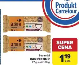 Carrefour Market Sezamki CARREFOUR klasyczne oferta